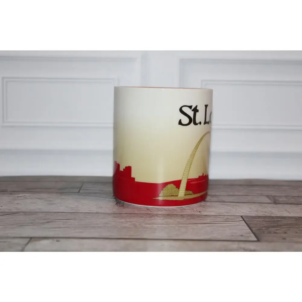 Starbucks St Louis Skyline Mug 16oz Gateway Arch Coffee Cup EUC